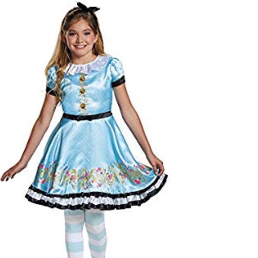 Disney descendants ally deluxe child costume. NWT small 4-6X(b13)